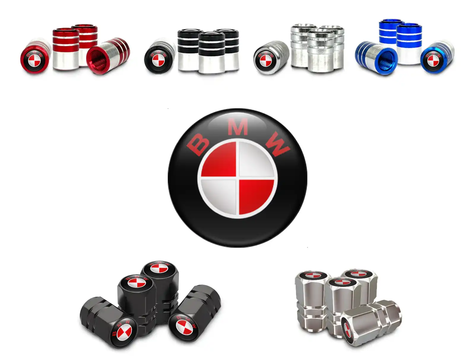 BMW Tapones De Válvula Auto Ajuste Universal